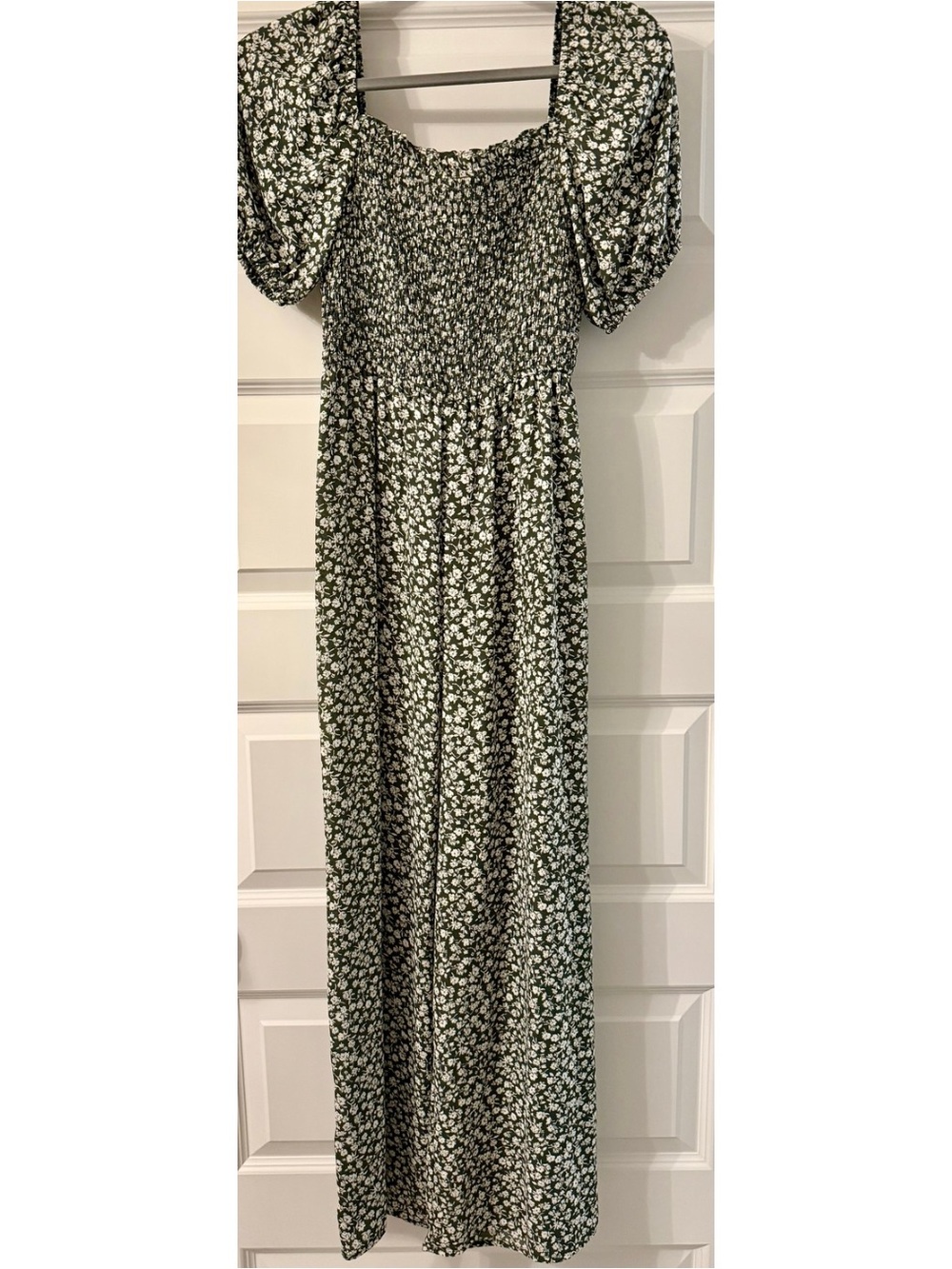 NWT Audrey Parks x Francesca’s Smoked Floral Jumpsuit Size S